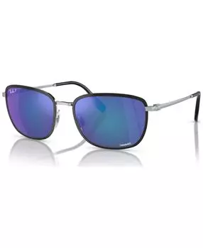 Мужские поляризационные солнцезащитные очки, RB3705 Chromance Ray-Ban