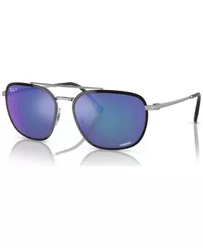 Мужские поляризационные солнцезащитные очки, RB3708 Chromance Ray-Ban