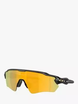 Мужские поляризованные прямоугольные солнцезащитные очки oo9510 Oakley, цвет Black/Mirror Yellow