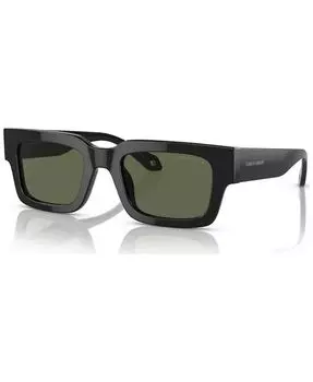 Мужские поляризованные солнцезащитные очки Giorgio Armani, черный
