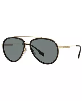 Мужские поляризованные солнцезащитные очки oliver, be3125 59 Burberry, мульти