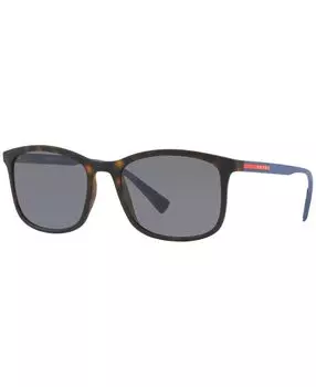 Мужские поляризованные солнцезащитные очки, PS 01TS PRADA LINEA ROSSA