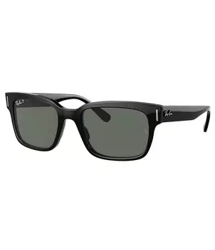 Мужские поляризованные солнцезащитные очки Ray-Ban Jeffery Square 55 мм, черный