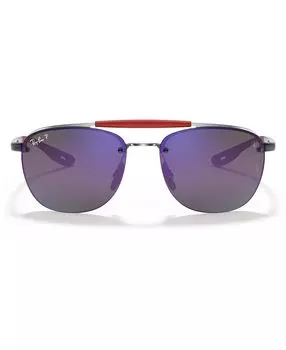 Мужские поляризованные солнцезащитные очки, rb3662m scuderia ferrari collection 59 Ray-Ban, мульти