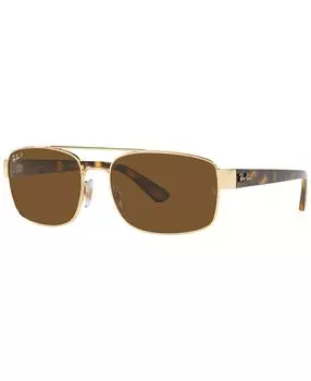 Мужские поляризованные солнцезащитные очки, rb3687 58 Ray-Ban