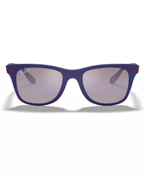 Мужские поляризованные солнцезащитные очки, rb4195m scuderia ferrari collection 52 Ray-Ban, синий