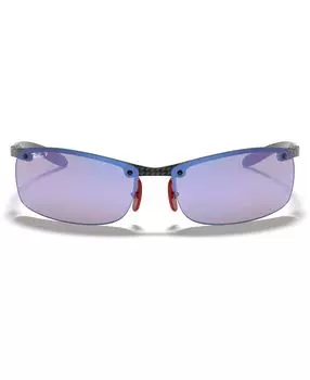 Мужские поляризованные солнцезащитные очки, rb8305m scuderia ferrari collection 65 Ray-Ban, мульти