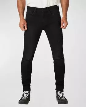 Мужские потертые джинсы скинни Zack Hudson, цвет Black Rinse