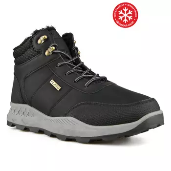 Мужские повседневные ботинки черные на теплой подкладке Tendenz