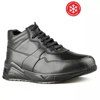 Мужские повседневные ботинки черные на теплой подкладке Tendenz