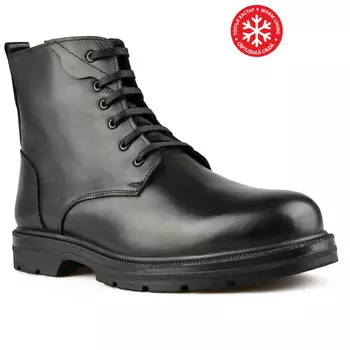 Мужские повседневные ботинки черные на теплой подкладке Tendenz