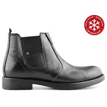 Мужские повседневные ботинки черные на теплой подкладке Tendenz