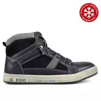 Мужские повседневные ботинки черные на теплой подкладке Tendenz