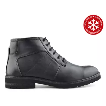 Мужские повседневные ботинки черные на теплой подкладке Tendenz
