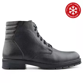 Мужские повседневные ботинки черные на теплой подкладке Tendenz