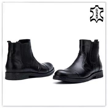 Мужские повседневные ботинки черные Tendenz