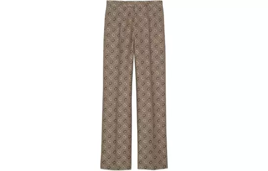 Мужские повседневные брюки GUCCI, цвет Brown