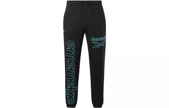 Мужские повседневные брюки Reebok, цвет Black