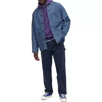 Мужские повседневные брюки Uniqlo, темно-синий