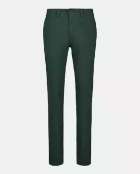 Мужские повседневные брюки в китайском стиле, калифорнийский хаки, зауженный крой Dockers, темно-зеленый