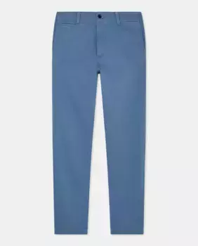 Мужские повседневные брюки в китайском стиле, калифорнийский хаки, зауженный крой Dockers, синий