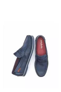 Мужские повседневные кожаные лоферы Alwyn Moshulu, синий