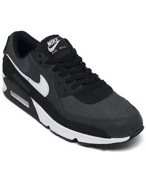 Мужские повседневные кроссовки Air Max 90 от Finish Line Nike, цвет Iron Grey/Dark Smoke Grey/Black