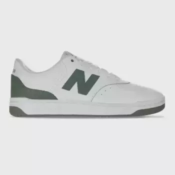 Мужские повседневные кроссовки BB80GRL New Balance, белый/зеленый