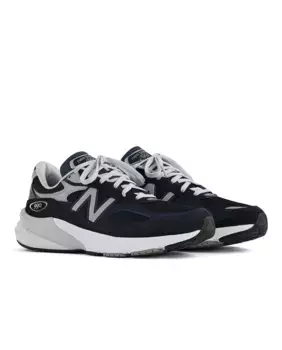 Мужские повседневные кроссовки Made in USA 990 v6 New Balance, темно-синий