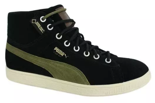 Мужские повседневные кроссовки Suede Mid Classic+ GTX черные 357043 02 b28a Puma, черный