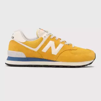 Мужские повседневные кроссовки U574VPY New Balance, желтый/белый