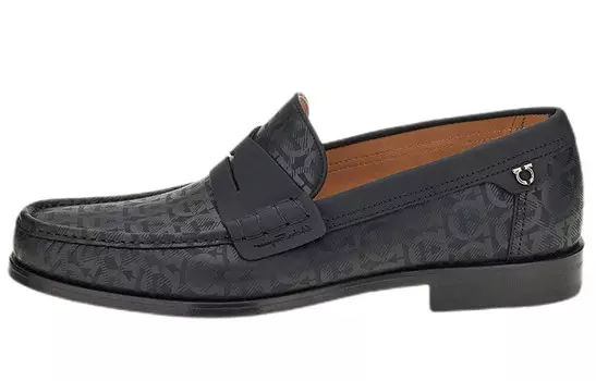 Мужские повседневные мужские низкие черные Ferragamo