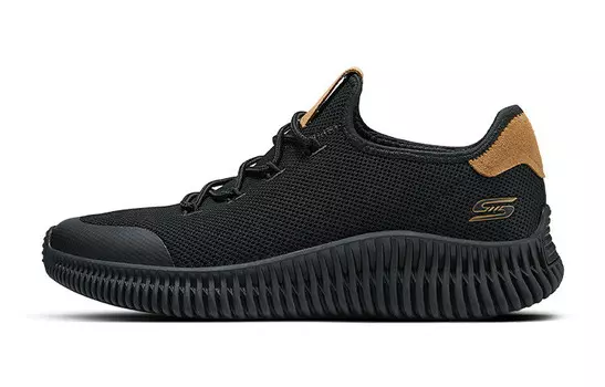 Мужские повседневные мужские низкие черные Skechers