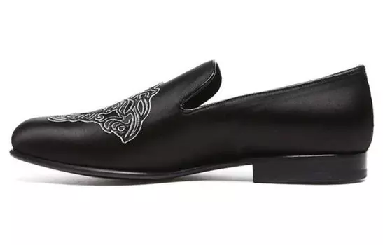 Мужские повседневные мужские низкие черные Versace