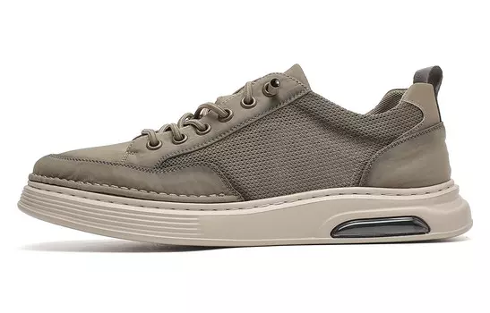 Мужские повседневные мужские низкие хаки-зеленые C°Banner