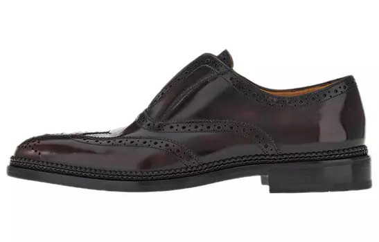 Мужские повседневные мужские низкие красные/черные Ferragamo