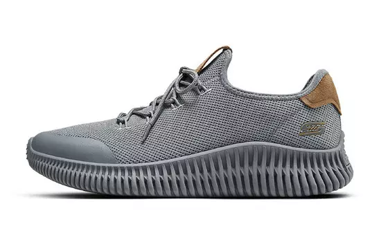 Мужские повседневные мужские низкие серые Skechers