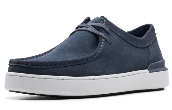 Мужские повседневные мужские низкие синие Clarks