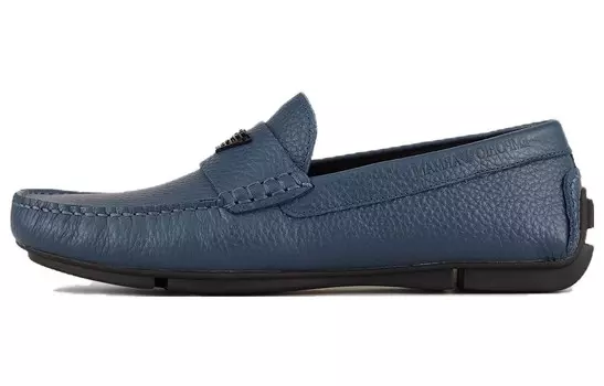 Мужские повседневные мужские низкие синие Emporio Armani