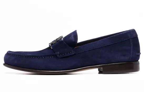 Мужские повседневные мужские низкие синие Ferragamo