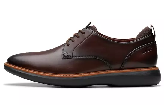 Мужские повседневные мужские низкие темно-коричневые Clarks