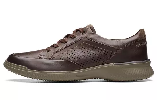 Мужские повседневные мужские низкие темно-коричневые Clarks