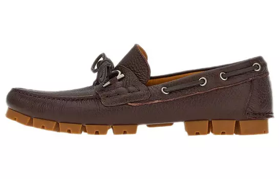 Мужские повседневные мужские низкие темно-коричневые Ferragamo