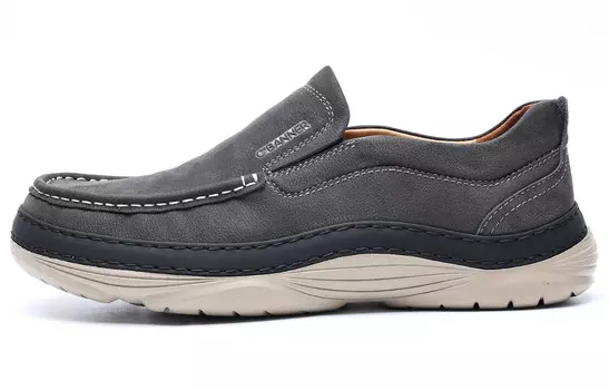 Мужские повседневные мужские низкие темно-серые C°Banner