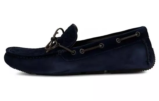Мужские повседневные мужские низкие темно-синие Bottega Veneta