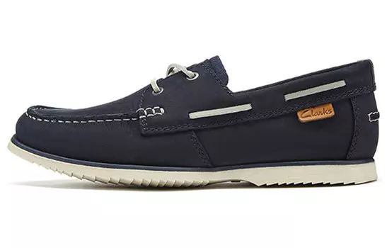 Мужские повседневные мужские низкие темно-синие Clarks