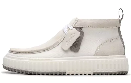 Мужские повседневные мужские среднего размера белые Clarks