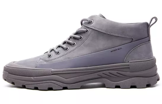 Мужские повседневные мужские среднего размера темно-серые Anthony Miles