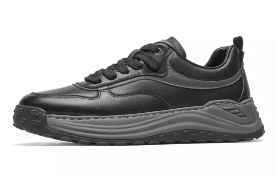 Мужские повседневные низкие черные/серые C°Banner