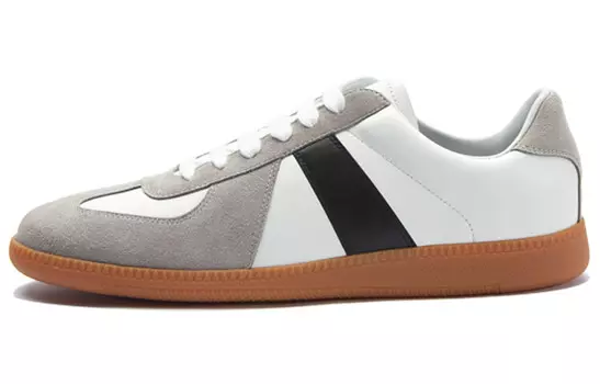 Мужские повседневные низкие кроссовки черного/белого/серого цвета Chioryn